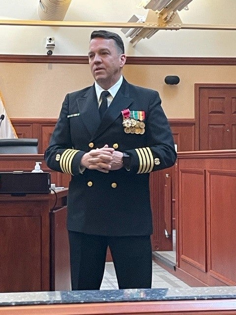 Jacques Smith, Captain, US Navy, Judge Advocate General's Corps (Retired)